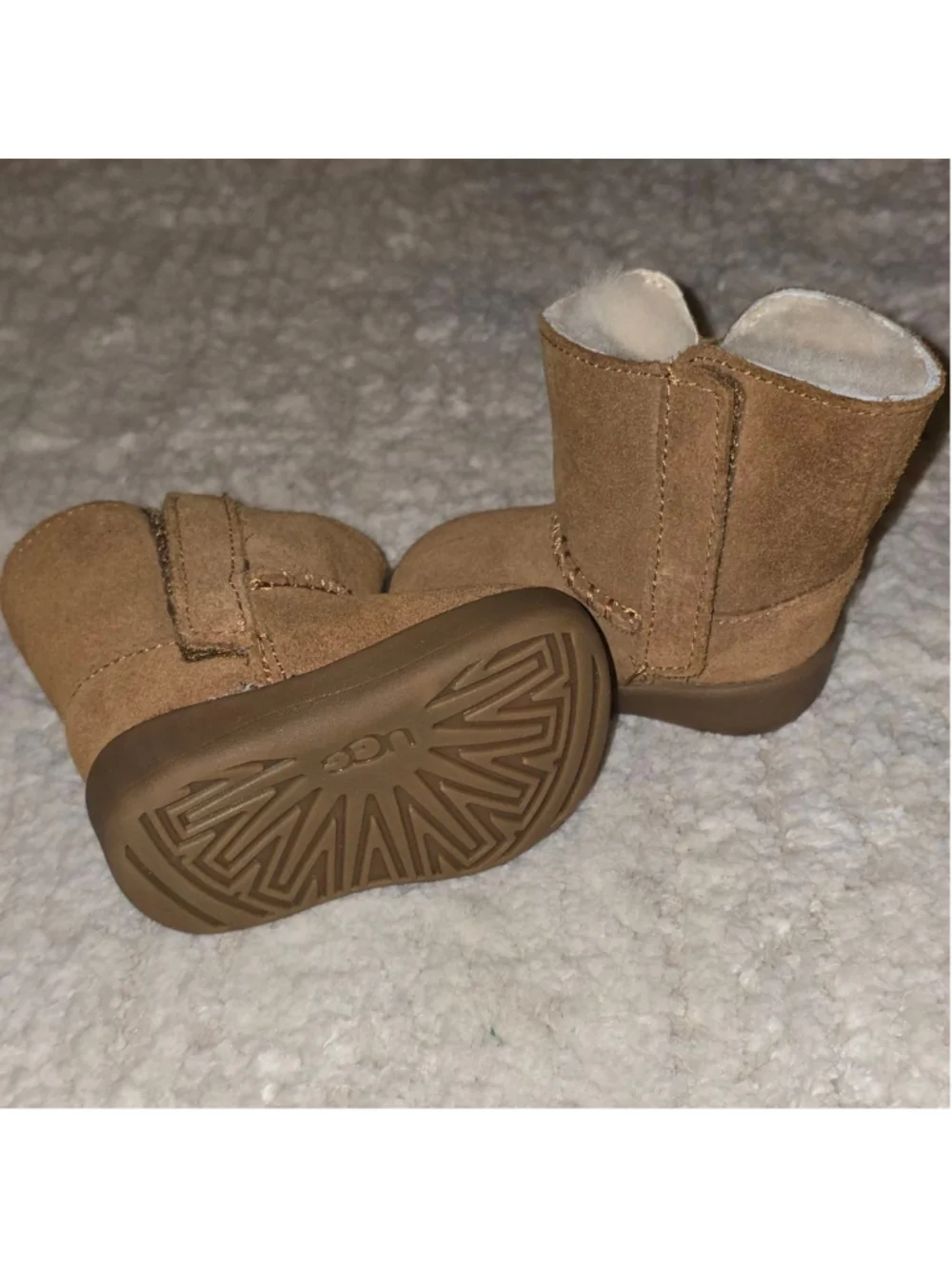 Baby UGG Brown Suede Boots